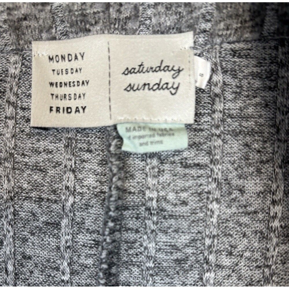 Anthropologie Saturday Sunday Gray Cascade Waterf… - image 2